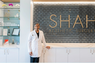 Dr Shah ultrasonic rhinoplasty surgeon