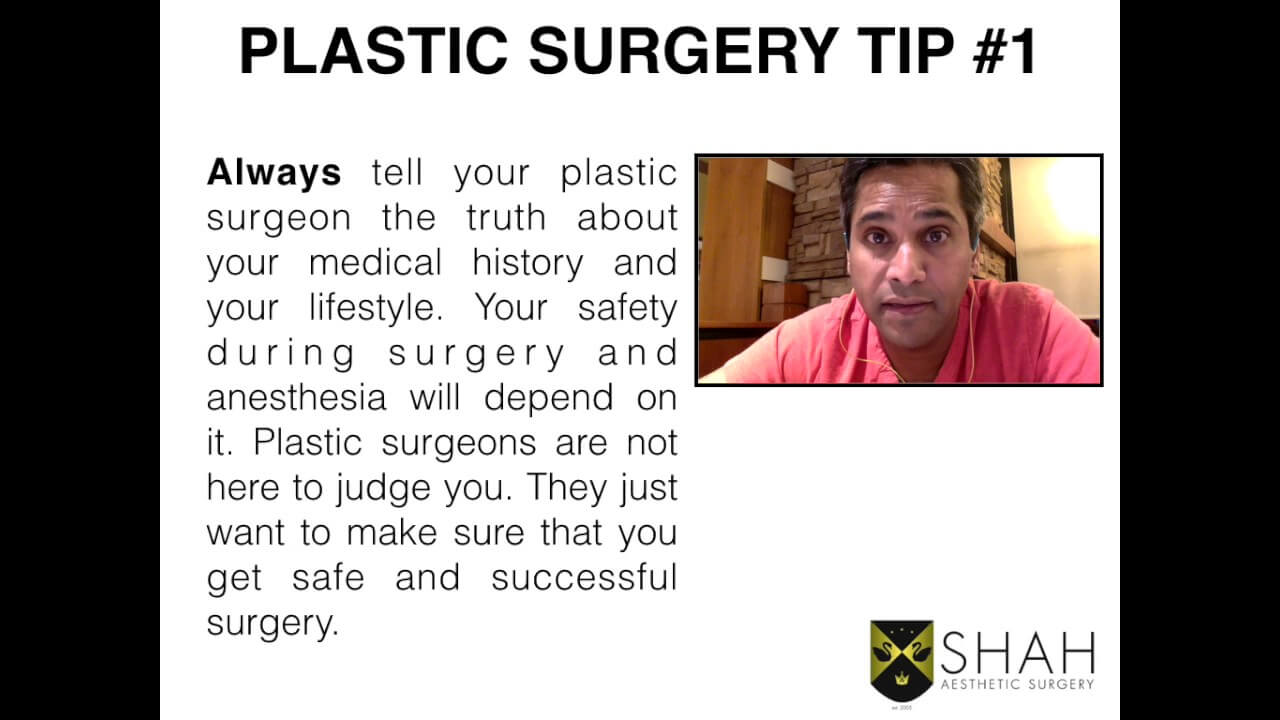 plastic surgery tip one video